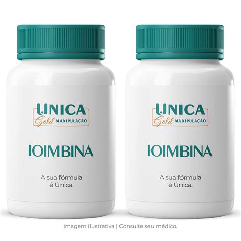 kit 2 Ioimbina 5mg 60 Cápsulas Estimulantes Sexuais Femininos e