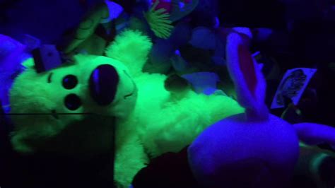 Glow In The Dark Black Light Arcade Claw Machine Wins Youtube