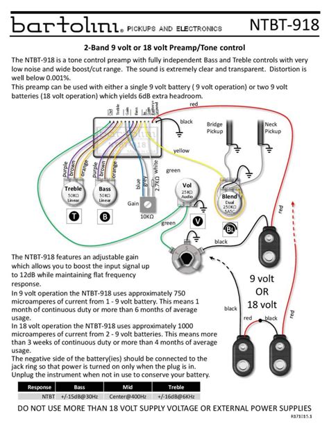 Active Bass Wiring Diagram