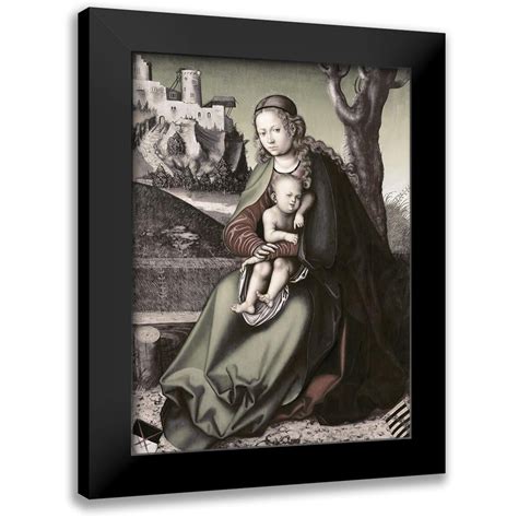 Cranach Lucas X Black Modern Framed Museum Art Print Titled