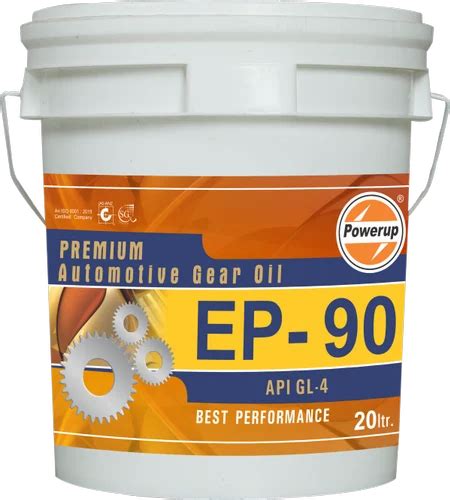 Powerup EP 90 Gear Oil Premium Quality 10L At Rs 3100 Bucket Of 10