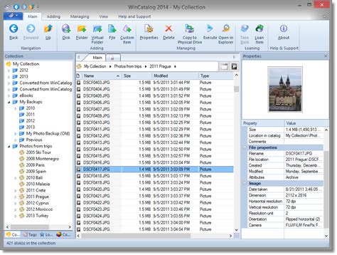 WinCatalog 2024 - программа-каталогизатор дисков, файлов и нефайловых ...