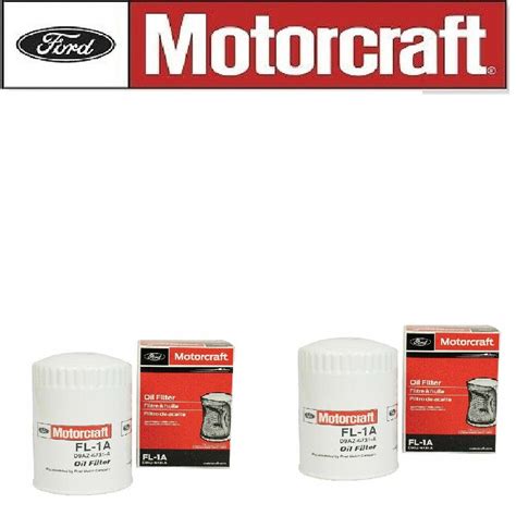 Motorcraft Fl Hp Cross Reference Oil Filters