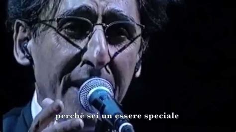 Franco Battiato La Cura In CONCERTO TESTI 1997 YouTube