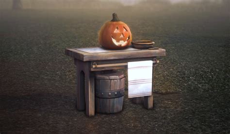 Lili's Palace — ~ FOLKLORE : Rustic Pumpkin Carving Table