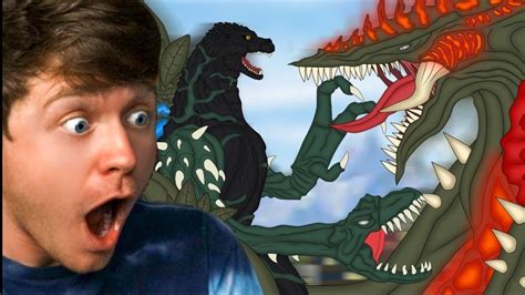 Capi Reacts Biogodzilla Vs Whale Biollante Original Clip Youtube