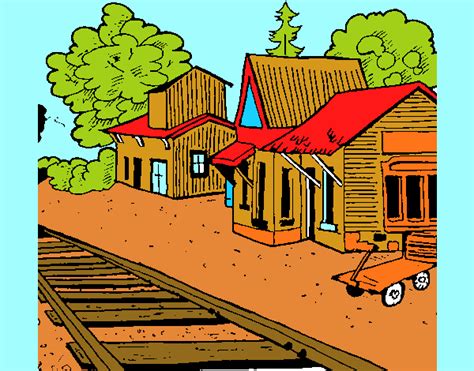 Disegno Stazione Ferroviaria Colorato Da Utente Non Registrato Il 30 Di