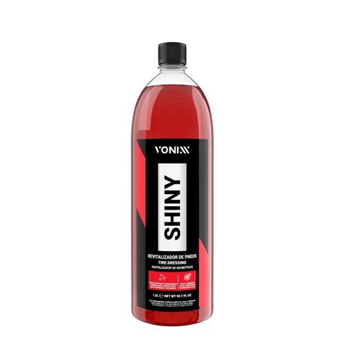 SHINY 1 5L VONIXX REVITALIZADOR DE PNEUS PRETINHO ALTO BRILHO E