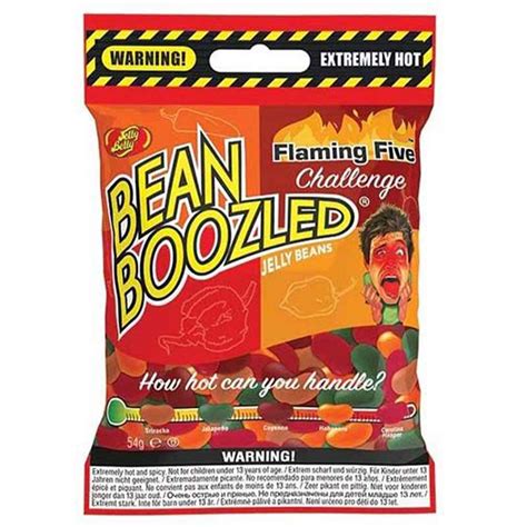 JELLY BELLY Bean Boozled Flaming Five Bag - Santikos Foods