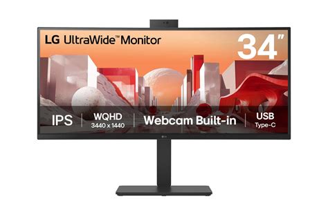 34 3440X1440 CURVED 21:9 IPS HDMI 2.0 DP USB 3.2 WEBCAM (34BA85QE-I)