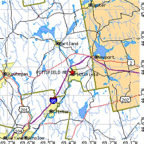 Pittsfield, Maine (ME) ~ population data, races, housing & economy