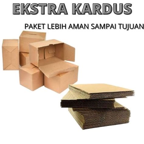 Jual Kardus Ekstra Packing Paket Pesanan Lebih Aman Sampai Tujuan