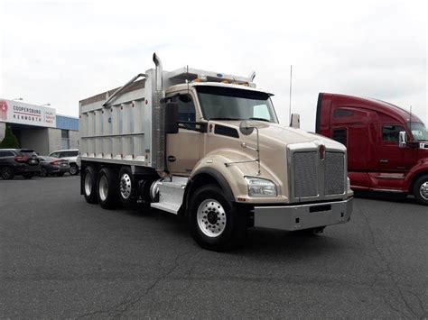 2015 Kenworth T880 Tri Axle Dump Truck Cummins Isx15 450hp Manual For Sale 420 352 Miles