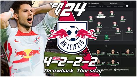 Julian Nagelsmann S Full RB Leipzig Tactics Explained EA FC 24 YouTube