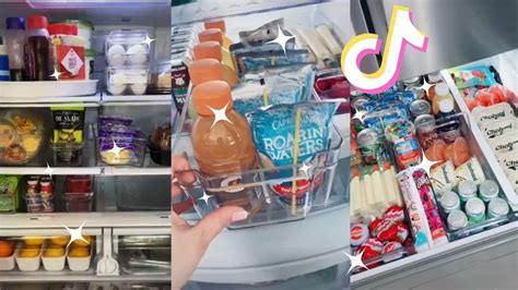 Satisfying Food Restock And Organizing Tiktok Compilation Fridge