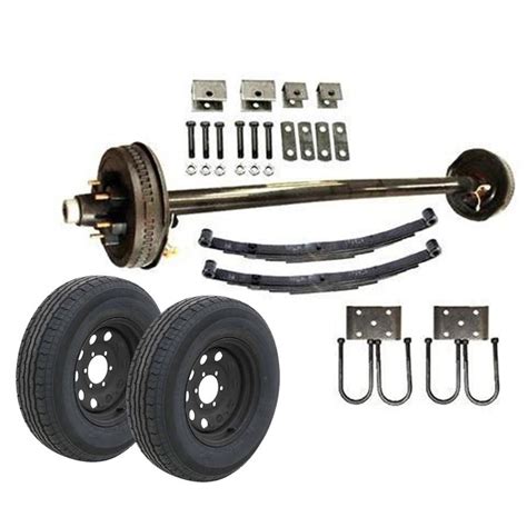 6k Single Axle Tk Trailer Kit 6000 Lb Capacity Midnight Series