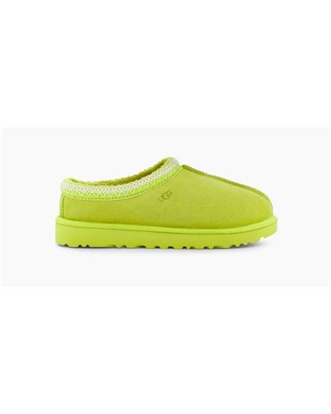 Ugg Denim Tasman Slipper In Green Lyst