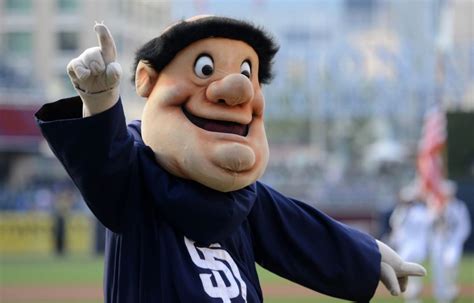 Swinging-Friar-San-Diego-Padres-Official-Mascot - SportMascots.com