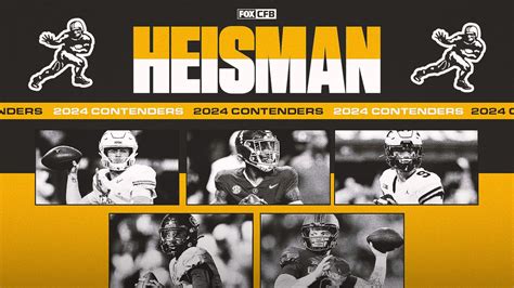 Joel Klatts Early Top Five Candidates For The 2024 Heisman Fox Sports