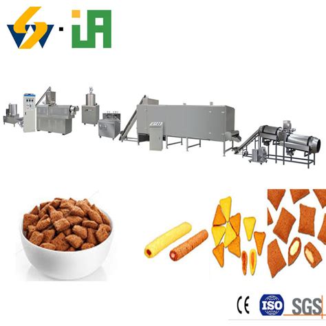 Core Filling Snack Extruding Machines Chocolate Filled Snack Bars