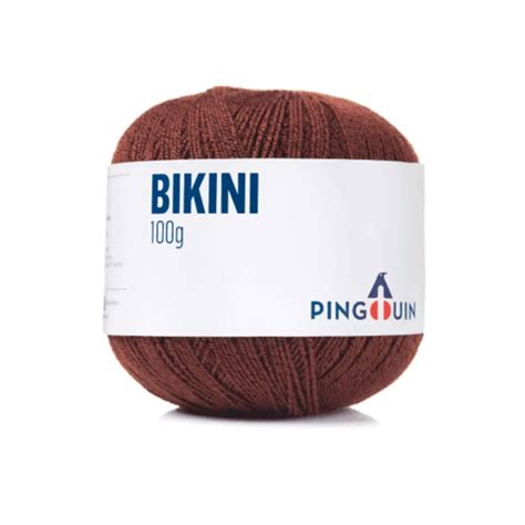 Fio Linha Bikini Pingouin 100g 715 Chocolate