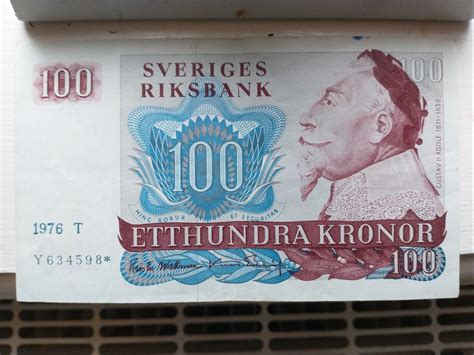 Se produkter som liknar Sedel 100 kr 1976 Stjärnmärkt på Tradera