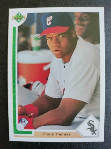 Frank Thomas 1991 Upper Deck Rookie Card RC 246 HOF Chicago White Sox