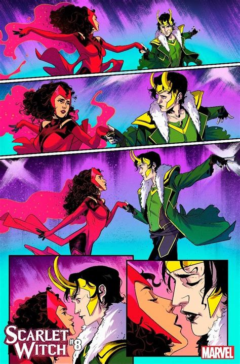 scarlet witch #8 preview | Loki fanart, Scarlet witch comic, Comic book villains