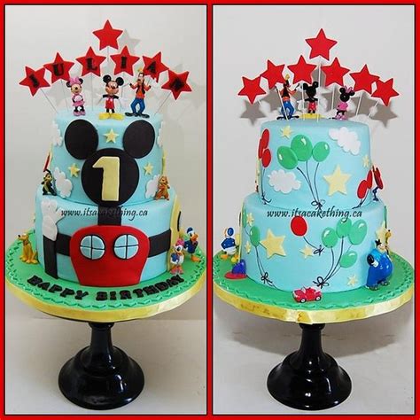 Mickey Mouse Clubhouse Cake - Decorated Cake by It's a - CakesDecor