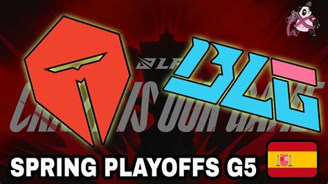 BLG vs TES GAME 5 Día 10 PLAYOFFS LPL Spring 2024 Bilibili Gaming