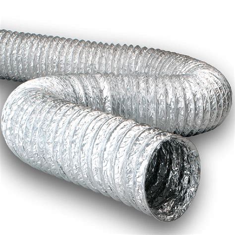 duto flexivel  pol mm techflex  ar  ventilacao duto flexiveis