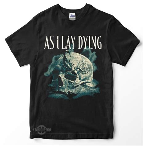 เสื้อยืด พิมพ์ลายแมงป่อง Kaos Band As I Lay Dying Scorpions Premium