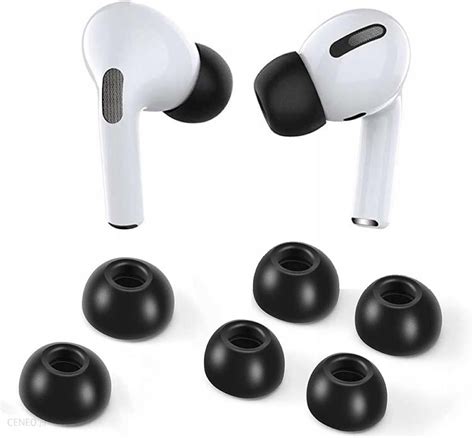 Gumki Nakładki Douszne Do Apple Airpods Pro S M L Etui na telefon