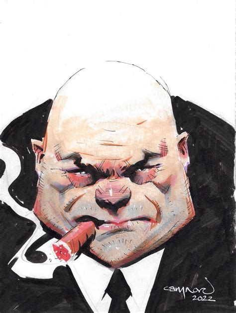 Cary Nord Comics On Twitter Kingpin Auction Piece From My Whatnot