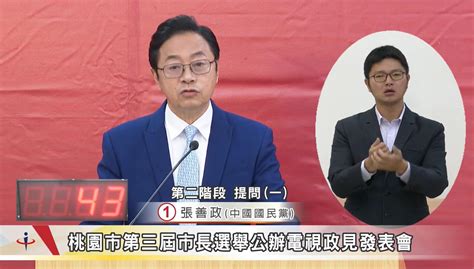 桃園市長政見發表會 張善政一句話 讓鄭運鵬沒得反擊 中天新聞網