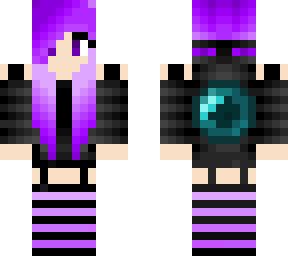 Enderman Girl | Minecraft Skin