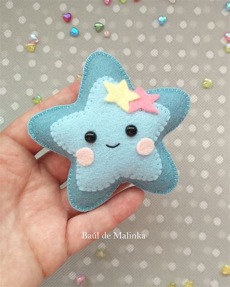 Star Pdf Pattern Felt Stars Diy Star Ornament Nursery Decor Babys