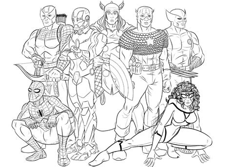 Avengers Coloring Pages Best Coloring Pages For Kids