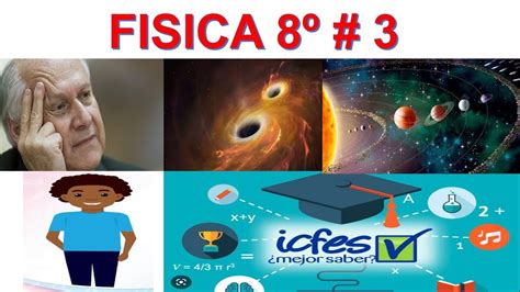 PRE ICFES FISICA 3 GRADO 8º Componente Ciencia tecnología y