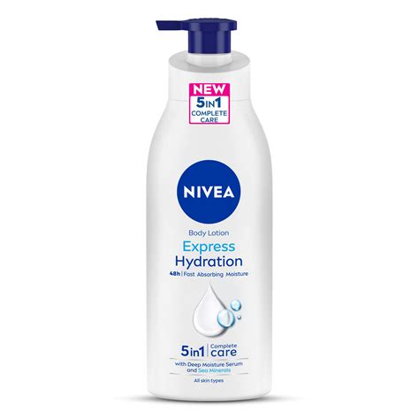 Buy Nivea Body Lotion Express Hydration For Normal Skin 400 Ml Online Purplle