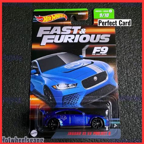 Hot Wheels Jaguar XE SV Project 8 Fast Furious 9 The Fast Saga 2023