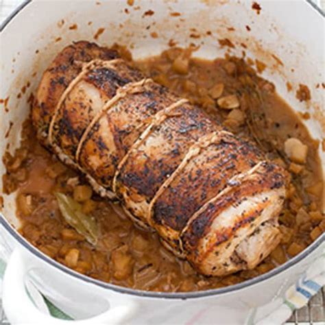 French Style Pot Roasted Pork Loin Cook S Illustrated Recipe