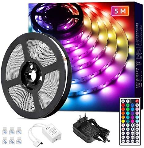 Hually Bande Led Usb M Ft Ruban Led Etanche Rgb Avec