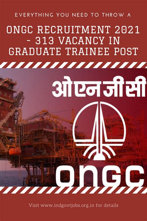 Ongc Recruitment Apply Online For Graduate Trainee Posts