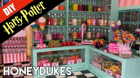 ⚡️harry Potter Diy Honeydukes Sweet Shop Diorama Interior Youtube