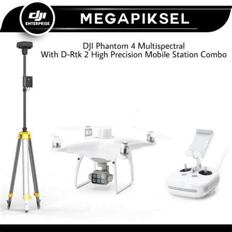 Jual Dji Phantom 4 Multispectral With D Rtk 2 Mobile Station Combo Shopee Indonesia