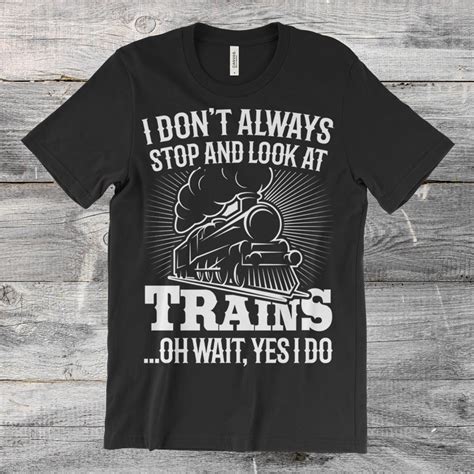 Train T Shirt Train T Shirts Railroad Shirt Train Tshirt Etsy