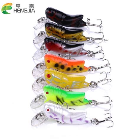 Buy Hengjia 7pcs 3D Eyes Grasshopper Insect Lifelike Fishing Lure