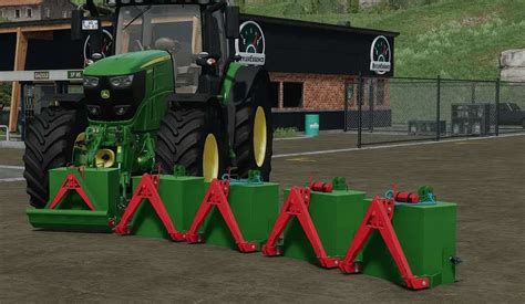 John Deere 850 Kg Gewicht V1010 Mod Landwirtschafts Simulator 19