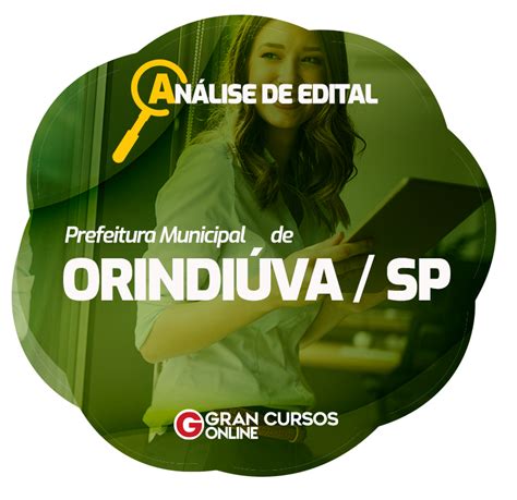 Análise de Edital Prefeitura de Orindiúva SP